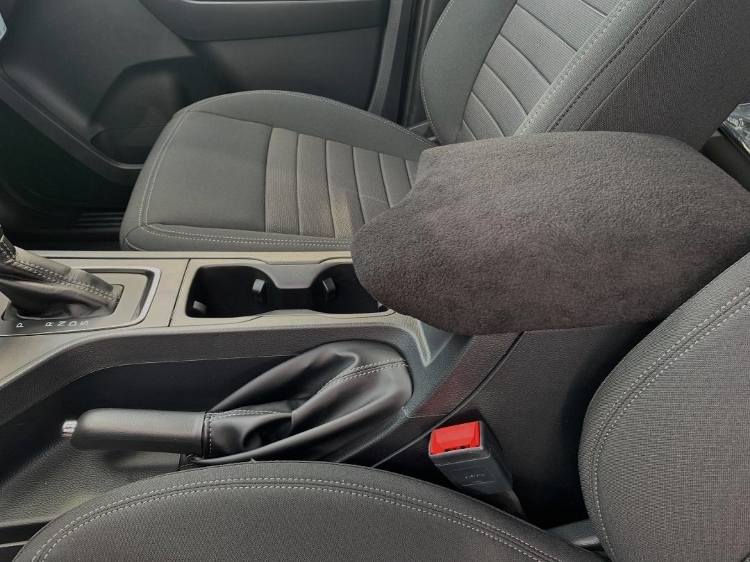 Buy Fleece Center Console Armrest Cover fits the Ford Ranger 2019-2023 Buy Fleece Center Console Armrest Cover fits the Ford Ranger 2019-2023
