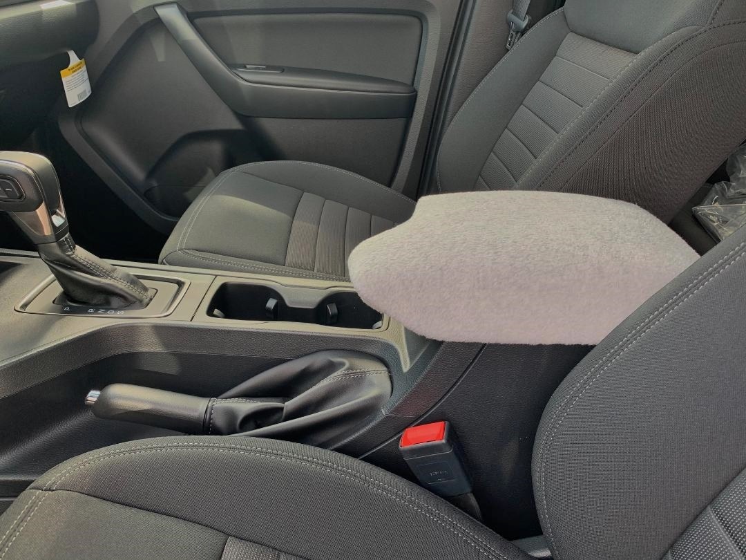 Buy Fleece Center Console Armrest Cover fits the Ford Ranger 2019-2023 Buy Fleece Center Console Armrest Cover fits the Ford Ranger 2019-2023