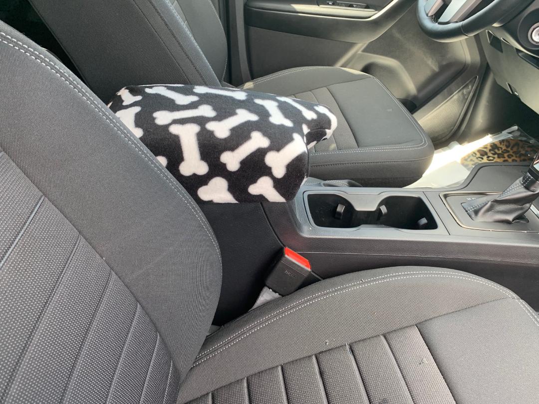 Buy Fleece Center Console Armrest Cover fits the Ford Ranger 2019-2023 Buy Fleece Center Console Armrest Cover fits the Ford Ranger 2019-2023