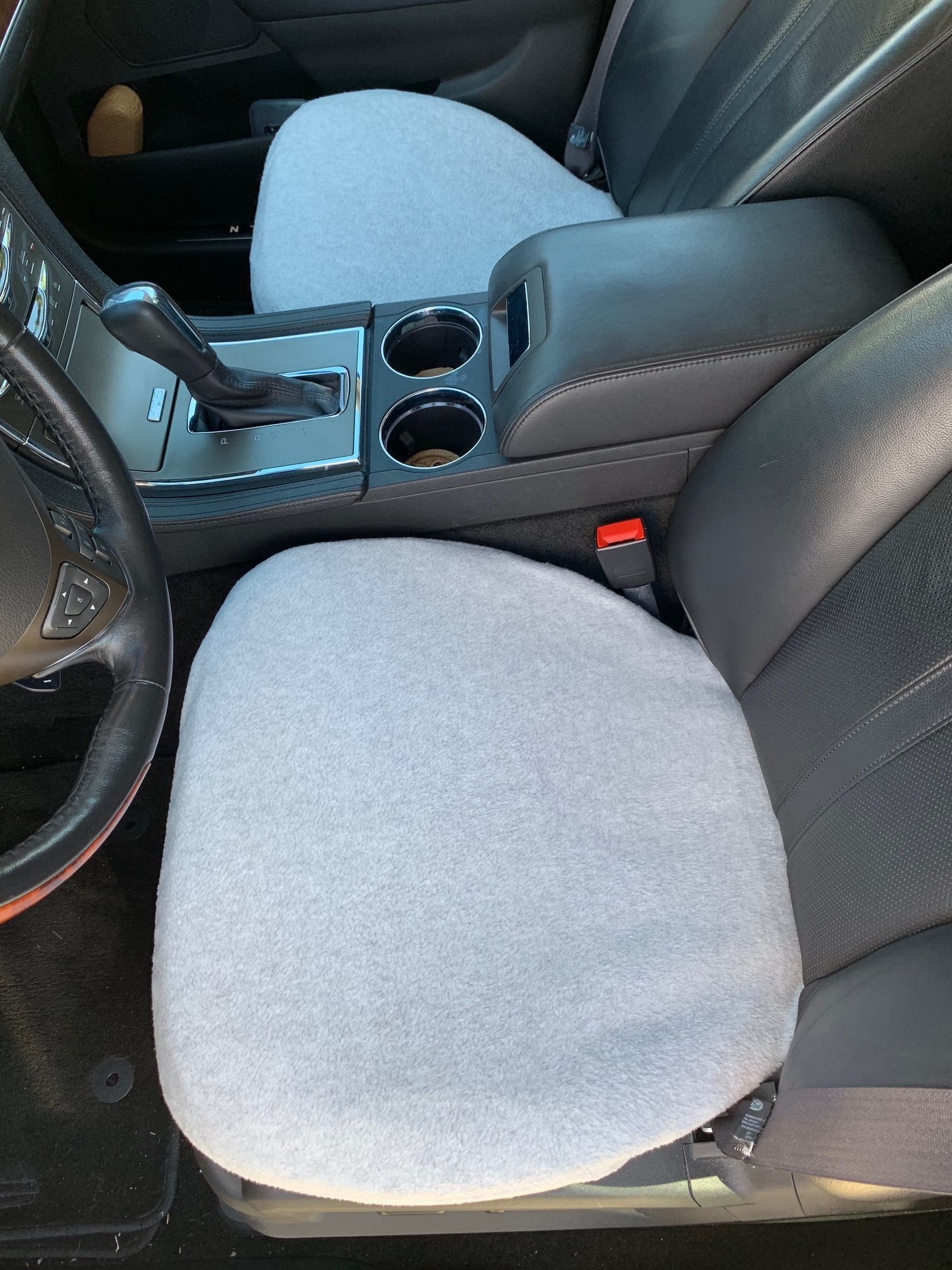 Fleece Bottom Seat Cover for Lexus RX350 2010-15 (PAIR)