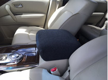 Buy Fleece Center Console Armrest Cover fits the Infiniti QX56 2011-2013