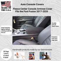 Buy Fleece Center Console Armrest Cover fits the Ford Fusion 2017-2020