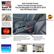 Buy Center Console Armrest Cover fits the Mercedes CLA 250 2014-2019- Fleece Material