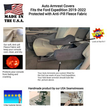 Buy Auto Armrest Covers -Fits the Ford Expedition 2020-2022 Fleece Material (1 pair)