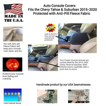 Buy Fleece Center Console Armrest Cover fits the Chevy Tahoe 2015-2020