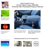 Buy Center Console Armrest Cover Fits the Subaru Legacy 2020-2025- Neoprene Material