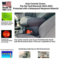 Buy Neoprene Center Console Armrest Cover- Fits the Ford Maverick 2022-2026