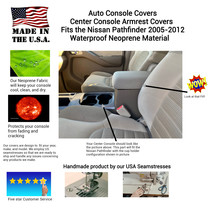Buy Neoprene Center Console Armrest Cover fits the Nissan Pathfinder 2005-2012