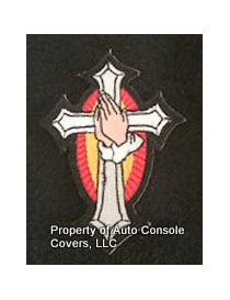 Cross With Praying Hands 3" (Patch Only)