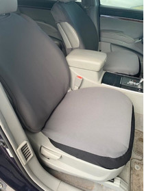 Bottom Only Seat Covers for a Hyundai Vera Cruz 2008-2013-(Pair) Neoprene Material