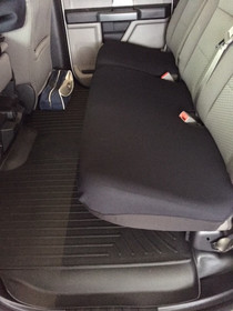 Buy Rear Split Bench Seat (Bottom only covers) fits the Ford F-Series pick-up trucks - Neoprene Material