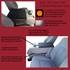 Buy Neoprene Center Console Armrest Cover fits the Ford F-250 Super Duty 2017-2022 Fold down middle seat with console box